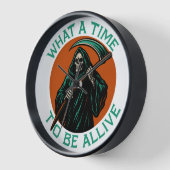 Was für eine Zeit am Leben zu sein Uhr (Winkel)