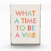 Was für eine Zeit Motivierend Kostenvoranschlag Fotoblock (Vorderseite)