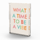 Was für eine Zeit Motivierend Kostenvoranschlag Fotoblock (Rechts)