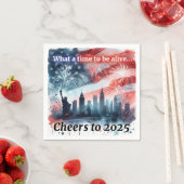 Was für eine Zeit, um am Leben zu sein! Feiern bis Serviette (Beispiel)