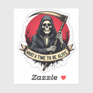 Was für eine Zeit, um ein klassischer Sticker zu w