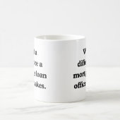 Was für einen Unterschied ein Beauftragter für Hyp Kaffeetasse (Mittel)