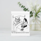 Was für große Abenteuer du hast Postkarte (Stehend Vorderseite)