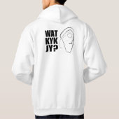 Was für Kyk Jy? Zip Hoodie (Rückseite)