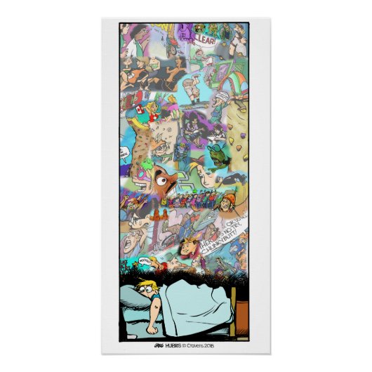 Was für Träume kommen können Poster (Vorderseite)