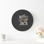 Was geht ab Jack Halloween Große Wanduhr (Zuhause)