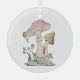 Was geht da unten vor sich? ornament aus glas