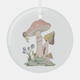Was geht da unten vor sich? ornament aus glas