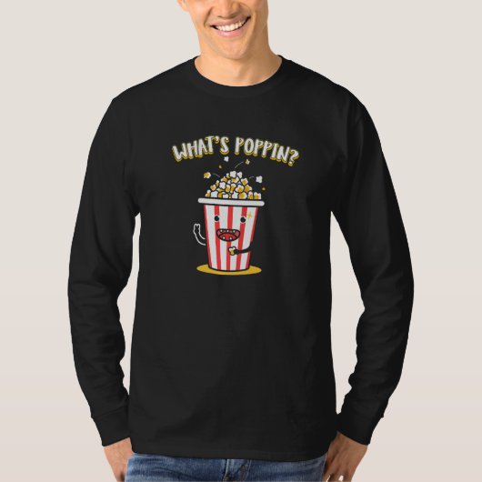 Was geht Popcorn T-Shirt (Vorderseite)