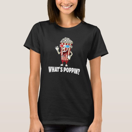 Was geht Popcorn T-Shirt (Vorderseite)