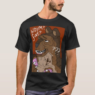 Was Gemein ihr, dass ich fette Schokolade Cupcake T-Shirt