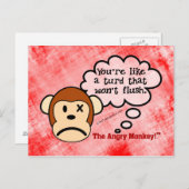 Was genau braucht man, um wegzugehen? postkarte (Vorne/Hinten)