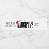 Was genau Gemein du von Unhöflichkeit? Wasserflaschenetikett (Einzelnes Label)