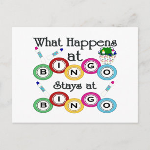 Was geschieht in Bingo? Postkarte