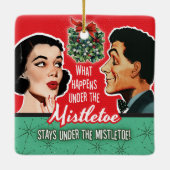 Was geschieht unter der Mistletone Ornament (Rückseite)