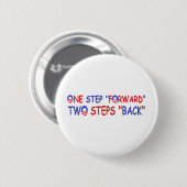 Was geschieht, wenn Obama wieder gewinnt Button (Vorne & Hinten)