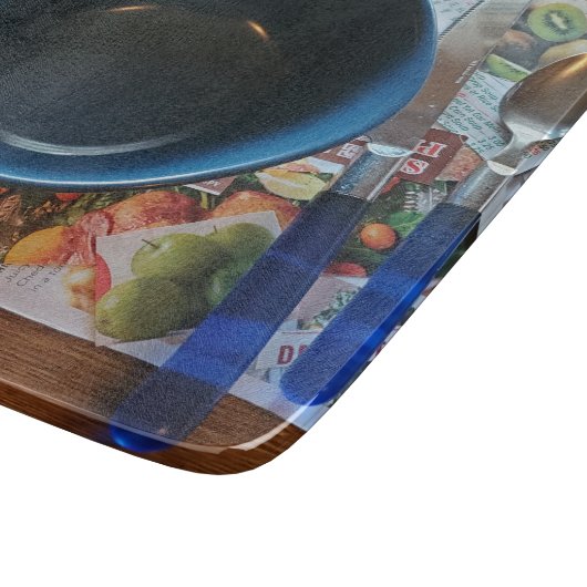 Was gibt es für das Abendessen in der Zwischenabla Schneidebrett (Ecke)