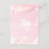 Was gibt es in Ihren Purse Cloud Nine Baby Shower Begleitkarte (Rückseite)