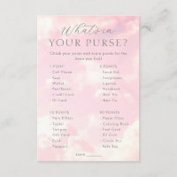 Was gibt es in Ihren Purse Cloud Nine Baby Shower 