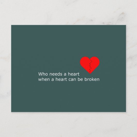 Was got die Liebe damit zu tun? Postkarte (Vorderseite)