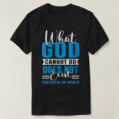 Was Gott nicht existieren kann NSPPD T-Shirt (Design vorne)