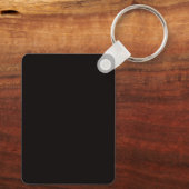 Was Gott nicht tun kann, existiert nicht Schlüsselanhänger (Rückseite)