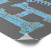 Was Gott vorbereitet Bibelverse Poster (Ecke)