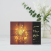 Was Gott vorbereitet hat Postkarte (Stehend Vorderseite)