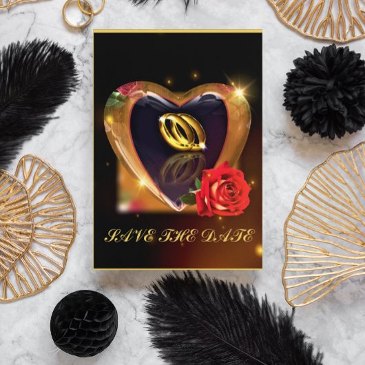 Was Gott zusammen gestellt Einladung (Gold & Schwa