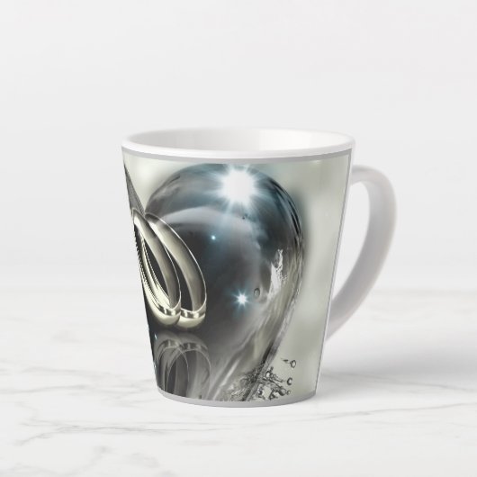 Was Gott zusammengelegt hat Hochzeit (Silber) Milchtasse (Rechte Ecke)