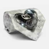 Was Gott zusammengelegt hat Wedding Necktie Krawatte (Gerollt)