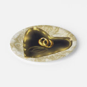 Was Gott zusammengestellt hat Pappteller (Schrägansicht)