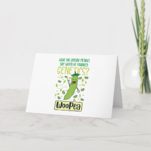 Was Gregor Mendel sagte, als er Genetik gründete Karte