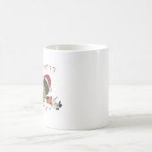 "WAS??" Grumpy Cat Weihnachtskaffee Kaffeetasse (Mittel)