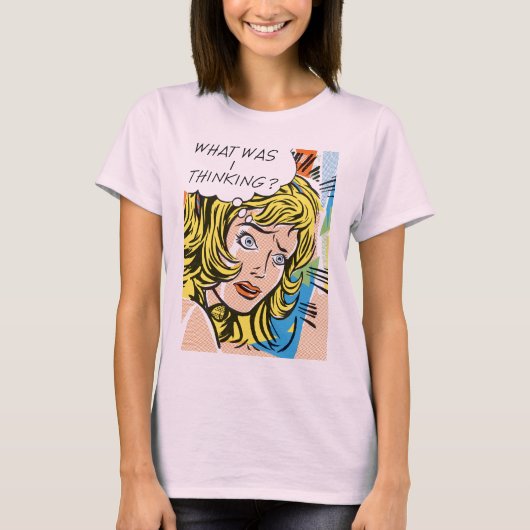 Was habe ich mir gedacht? Bio T - Shirt aus Baumwo (Vorderseite)