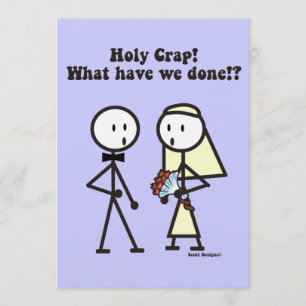 Was haben wir Hochzeit gemacht? Einladung