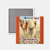 Was hast du eingetreten? magnet (Vorderseite/Rückseite)