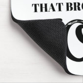 Was hast du heute getan, das dir Freude gebracht h Mousepad (Ecke)