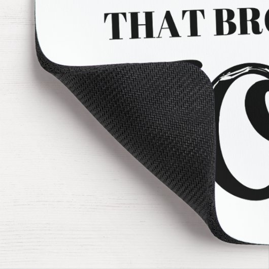 Was hast du heute getan, das dir Freude gebracht h Mousepad (Ecke)