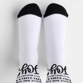 Was hast du heute getan, das dir Freude gebracht h Socken (Oben)