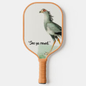 Was hat ein Pickleball dem anderen gesagt? Bird Pickleball Schläger (Rückseite)