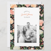 Was hat er gesagt, dass er ein Brautparty-Spiel ge Einladung (Rückseite)