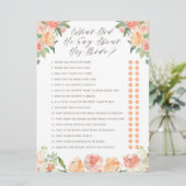 Was hat er über sein Bridderduschenspiel gesagt? Einladung (Stehend Vorderseite)