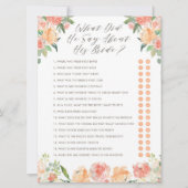 Was hat er über sein Bridderduschenspiel gesagt? Einladung (Vorderseite)