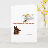 WAS HEAVEN GESENDET HAT, NENNT ES NOCH EINMAL ZUHA KARTE (Gelbe Blume)