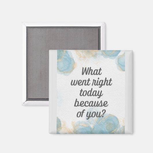 Was heute gut ist magnet (Vorderseite/Rückseite)