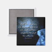 was hinter uns liegt ... magnet (Vorderseite/Rückseite)