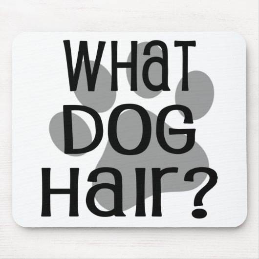 Was Hundehaar-Mauspad Mousepad (Vorne)