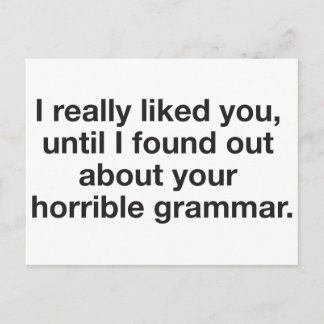 Was ich an dir mag... postkarte