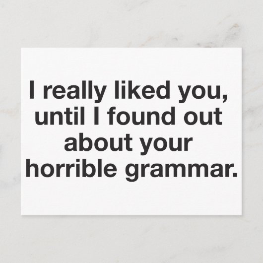 Was ich an dir mag... postkarte (Vorderseite)